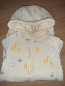 Neutral All in One Suit 0-3mths