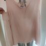 Jean Pascale dusty pink off shoulders blouse size UK18 EU46 Postage included Image 4
