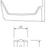 New. FloPlast Gutter Brackets Black. 10 in total Image 2