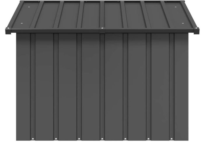 Dog House Anthracite 116.5x103x81.5 cm Galvanised Steel (FREE POSTAGE)