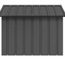 Dog House Anthracite 116.5x103x81.5 cm Galvanised Steel (FREE POSTAGE) Image 3