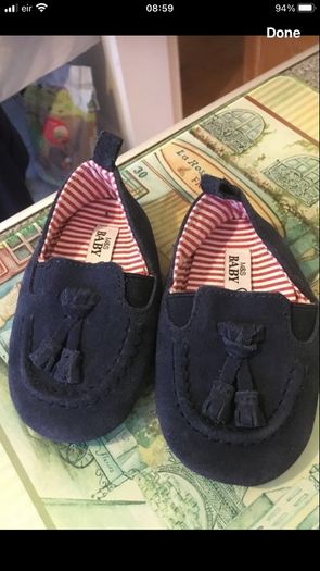 Boys M&S shoes 3/6 mths