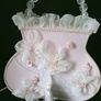 Rare Collectible Vintage  Handbag Boudoir Lamp Image 3