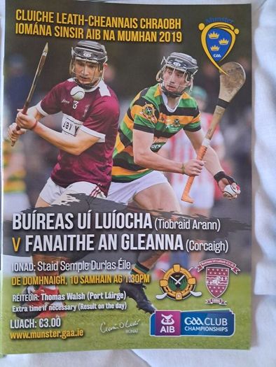 Munster Club Hurling Programmes x 8