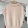 Mos Mosh Wool Cotton Knitted Vest Size Small Image 8