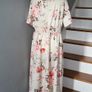Cream floral dress, Size 2XL / UK20 Image 4