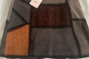 zara suede skirt
