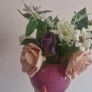 disco ball wedding floral arrangement Image 6