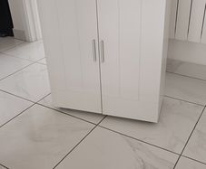 White cabinet
