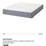 Malm bed with 4 drawers, mattress and lockers Image 3