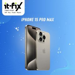 Iphone 15 pro max 256gb (used)