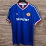 Man Utd ( Retro / Blackmore 7 ) Jersey ,size L . Image 2
