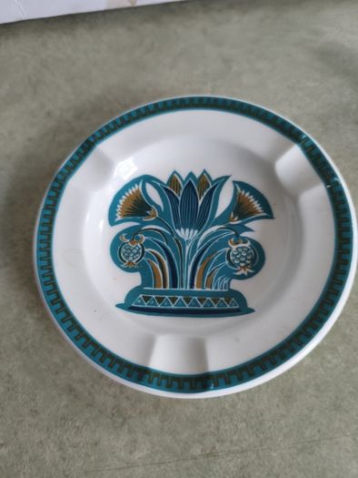 Rare WEDGWOOD Ashtray Bone China Made in England Susie Cooper Design ASHMUN
