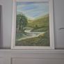 original oil painting by Mary A Lee landscape/peirce hickey skibbereen frame Image 6