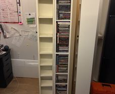 Four ikea gnedby cd shelves for 20 euro