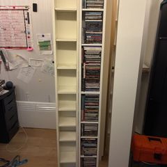 Four ikea gnedby cd shelves for 20 euro