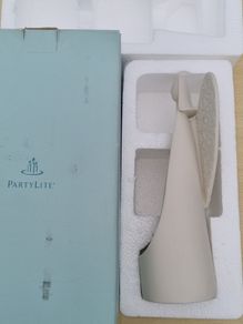 PartyLite Serenity Angel Ceramic Candle Holder