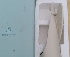 PartyLite Serenity Angel Ceramic Candle Holder