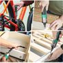 Hychika Cordless Screwdriver Small 3.6 V, 2000 mAh 3 Nm Mini Cordless Screwdriver Set with 57 Accessories Image 3