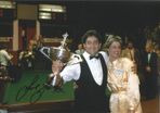 Joe Johnson Snooker autograph