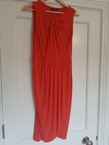 Orange Dress- Star Julian Macdonald - Size 12