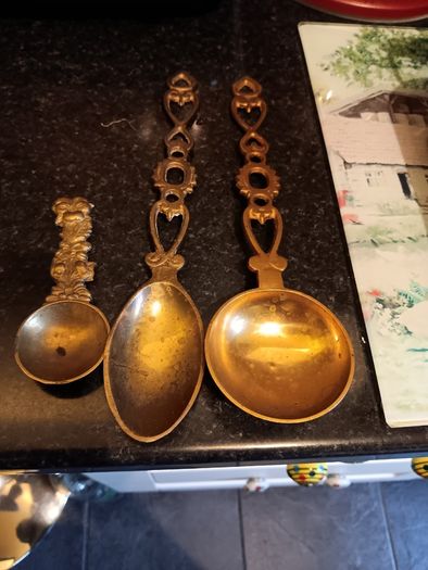Vintage copper and brass