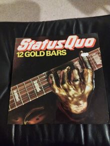 Status Quo 12 Gold bars LP Irish press
