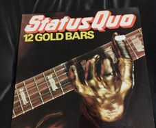 Status Quo 12 Gold bars LP Irish press
