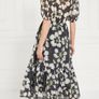 BNWT - Gallery V-Neck Floral Midi Dress UK10 Image 4