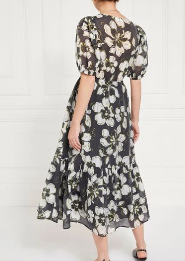 BNWT - Gallery V-Neck Floral Midi Dress UK10