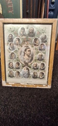 Framed Victorian montage