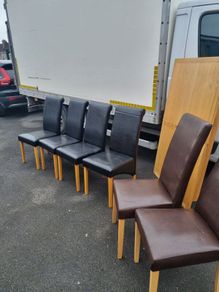 Table and Six Chairs