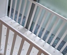 Baby Elegance Elle Cot White