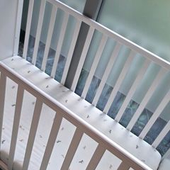 Baby Elegance Elle Cot White