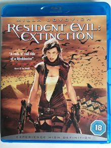 Resident Evil: Extinction [2007] Milla Jovovich, Oded Fehr, Ali Larter & Iain Glen [Blu-ray Movie]