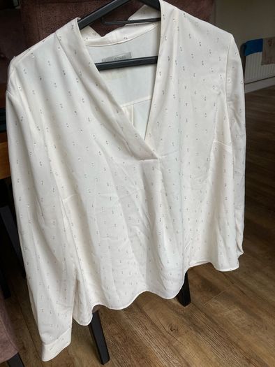 HOBBS lined ivory blouse 18 BNWT