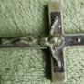 Carmelite Nuns Antique Prayer & Meditation Ebony & Bronze Habit Crucifix Cross Image 3
