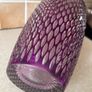 Large Purple Galway Amethyst Crystal Vase Image 5