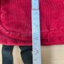 JanSport Mini Red Corduroy Backpack - Vintage Classic Logo - Retro Y2K Image 6