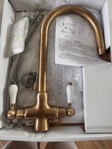 Brand new kitchen tap