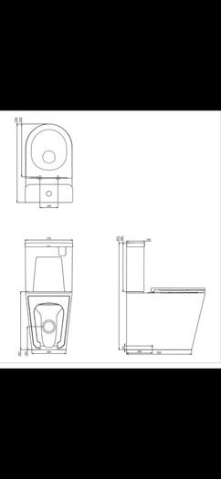 Bargain crosswater Mada Round Close Coupled Toilet