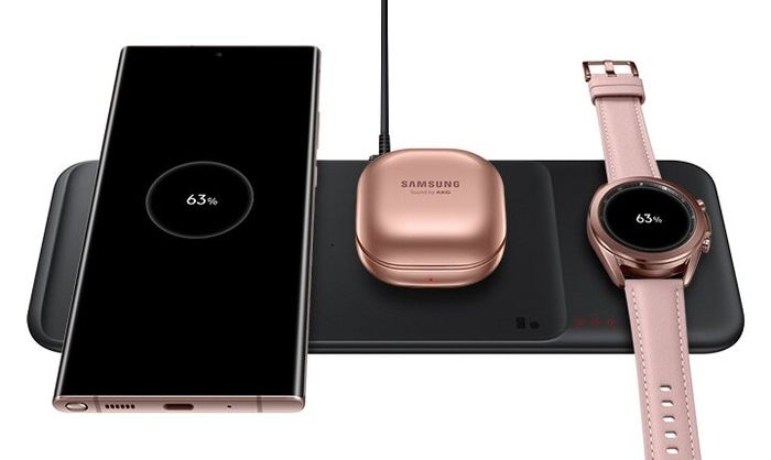 Official Genuine Samsung Wireless Charger Trio 3-in-1 Charging - Ep-p6300tbeggb