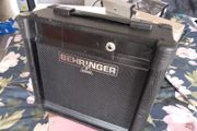 Behringer Speaker and cabinet 8inch for guitar