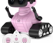 Robot Toys, Rechargeable Kids RC Robots for Girls & Boys, Remote Control Toy with LED Eyes & Music, for Children MULTIPLE COLOURS, SEE PHOTOS (FREE POSTAGE)