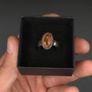 Vintage 925 Sterling Silver & Natural Australian Boulder Opal Ring Image 3