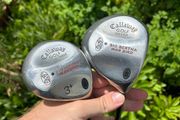 Callaway Big Bertha War Bird Driver 10 &amp; Strong 3 Wood 3+ RCH 96 Regular Flex