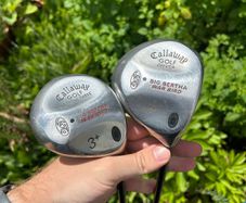 Callaway Big Bertha War Bird Driver 10 & Strong 3 Wood 3+ RCH 96 Regular Flex