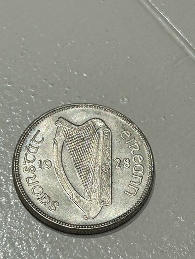 Halfcrown 1928 reproduction