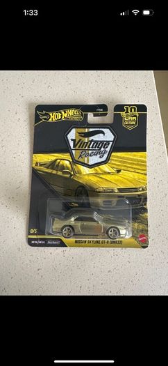 Hot wheels Car culture Vintage racing Nissan skyline gt-r (BNR32) chase
