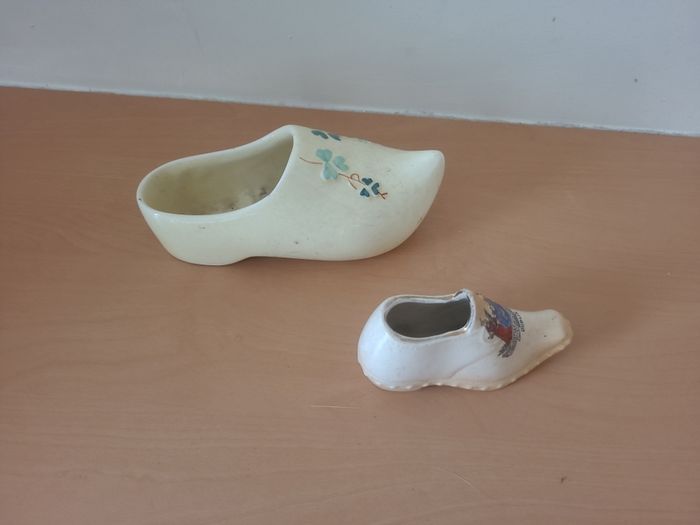 Vintage porcelain clogs